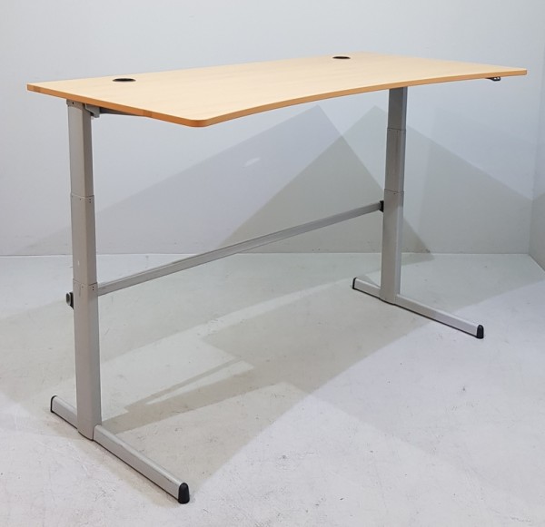 Steelcase - Steh- Sitz- Schreibtisch 200 cm Ergo
