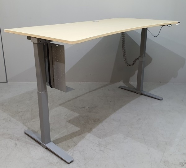 K & N - Steh-Sitz-Schreibtisch 200 cm, Ergo