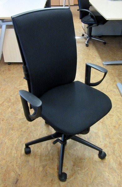 K & N - Bürodrehstuhl mit AL, schwarz