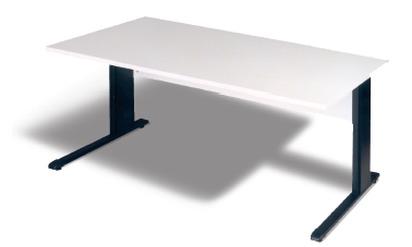 Schreibtisch B 160 cm, C- Fuß