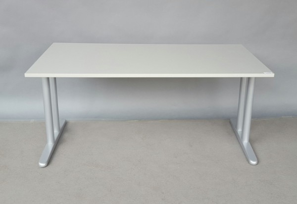 K & N - Schreibtisch 160 cm, weiß
