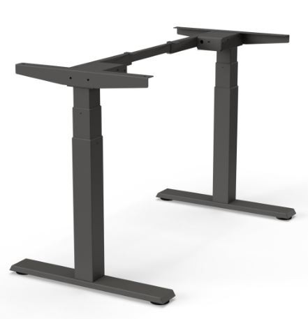 Steh- Sitz- Tisch - Gestell, schwarz