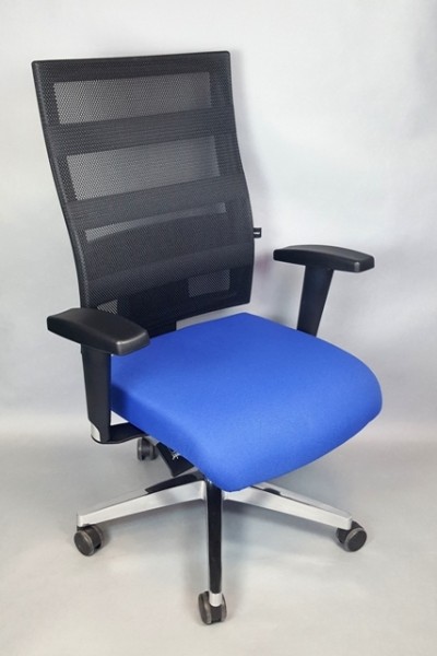 Bürodrehstuhl - X- Pander, blau / schw.