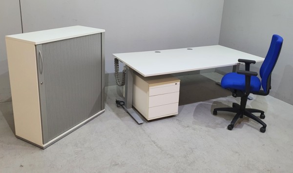 K & N - SET Tisch + Sideboard + Container + Stuhl