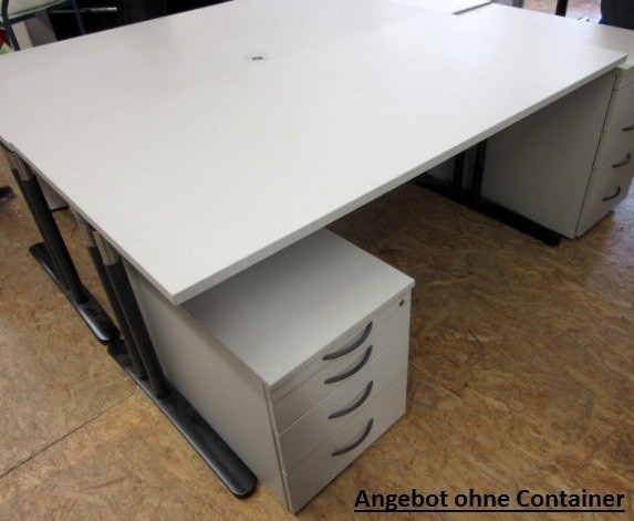 Fortschritt - Schreibtisch B 160 cm, altweiß