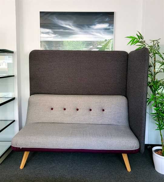 Lounge - Sofa B 160 cm, grau/grau