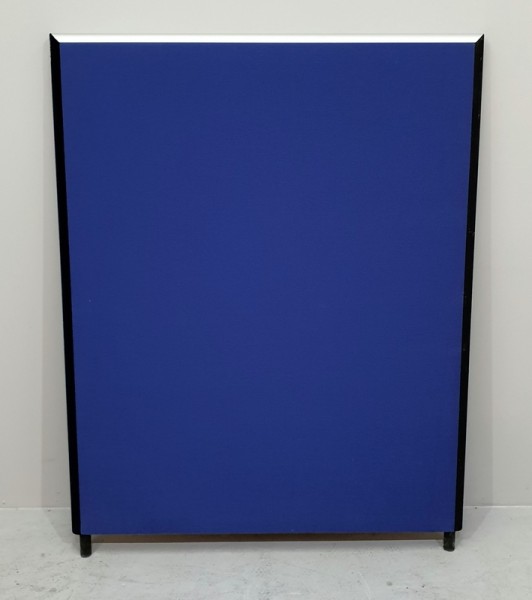 Trennwand/Schallschutzwand B 100 x H 179 cm, blau