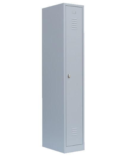 Stahl- Kleider- Schrank, 1- Abteil, B 30 cm